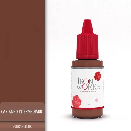 PIGMENTO IRONWORKS 15 ML - CASTANHO INTERMEDIÁRIO