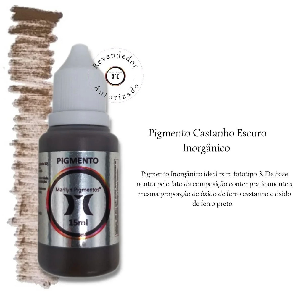 PIGMENTO MARILYN 10 ML - CASTANHO ESCURO