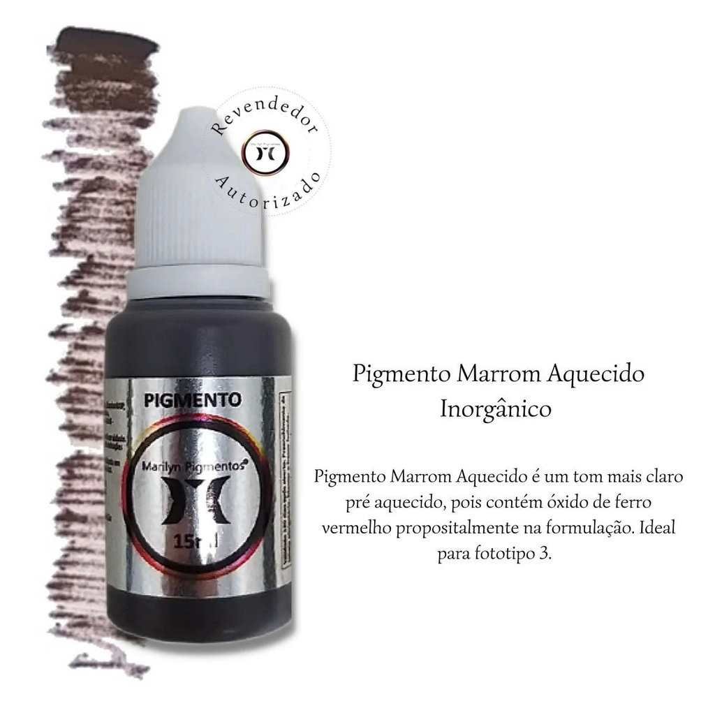 [351] PIGMENTO MARILYN 10 ML - MARROM AQUECIDO