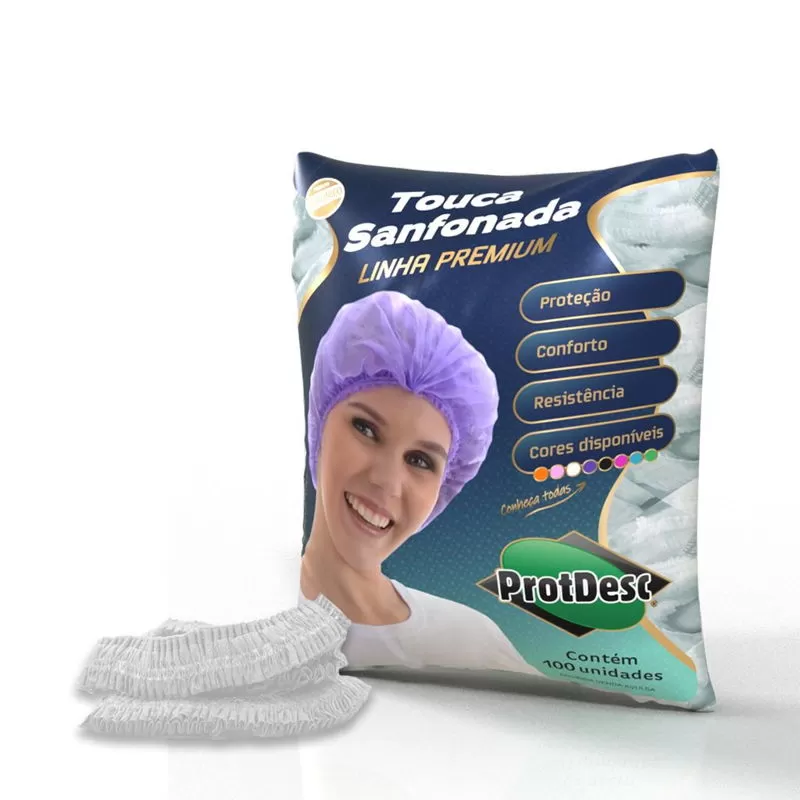 TOUCA SANFONADA BCA PROTDESC PCT 100 UN