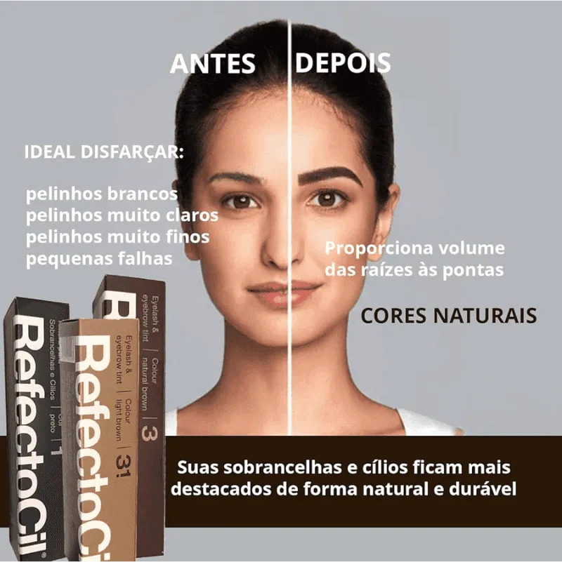 TINTURA REFECTOCIL 15ML (3.1 CASTANHO CLARO)