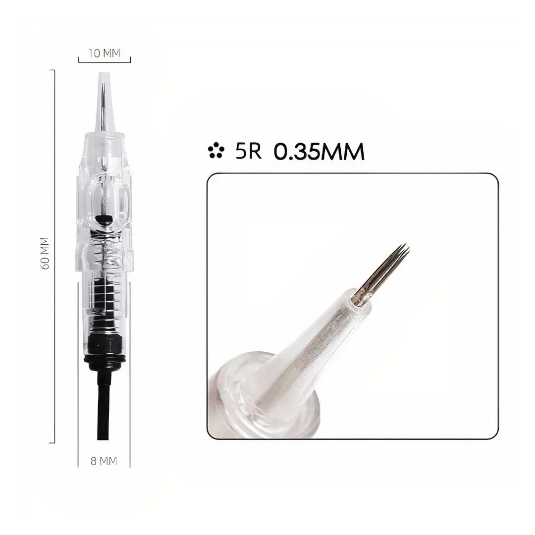 [282] AGULHA EASYCLICK:5 PONTAS CIRCULARES