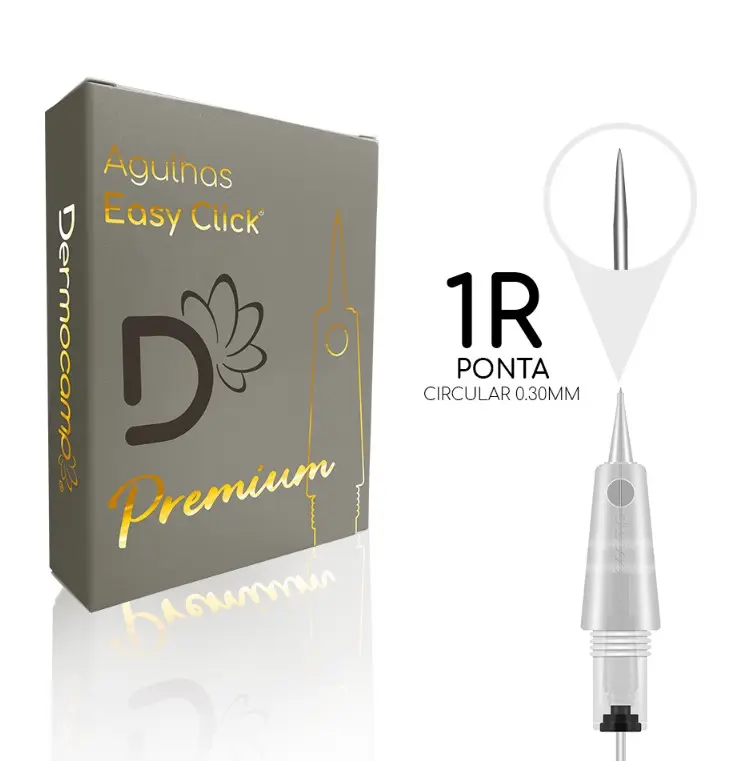 AGULHA PREMIUM SHARP 1 PT 0.30MM - 10UN