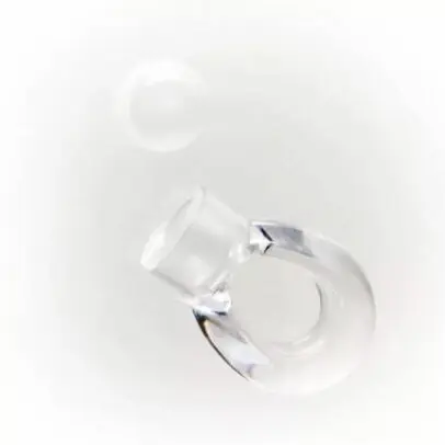 ANÉL PARA HENNA EM ACRÍLICO + 2 BATOQUES