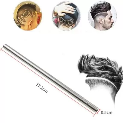 CANETA PARA DESENHO CAPILAR + PINÇA + 10 LÂMINAS