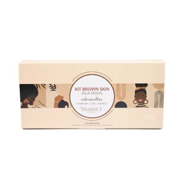 [466] KIT BROWN SKIN (AILA MOOG) SOBRANCELHAS BY NUANCE