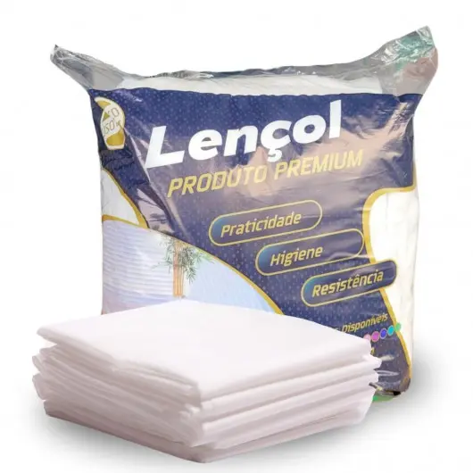 LENCOL 30GM2 210 X 90 CM ELAST BCO PROTDESC PCT 10 UN