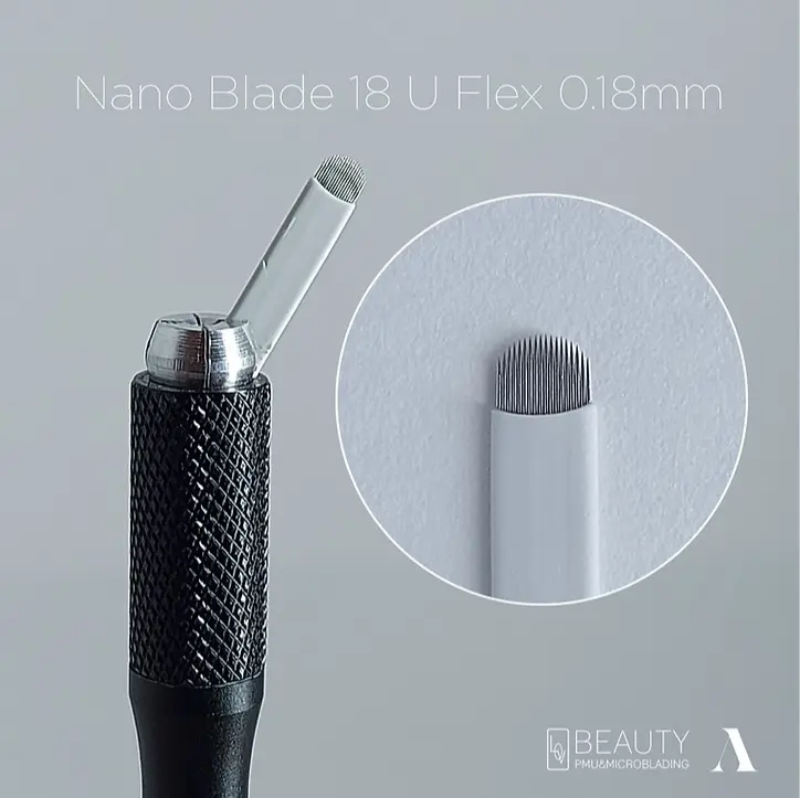 Nano Blade 18U Flex 0,18 MM - Lâmina Lovbeauty - 10 Un.