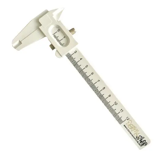 [244] PAQUÍMETRO BRANCO PARA DESIGN