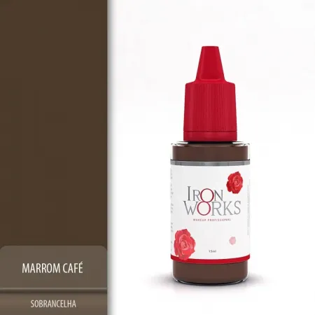 [332] PIGMENTO IRONWORKS 15 ML - MARROM CAFÉ