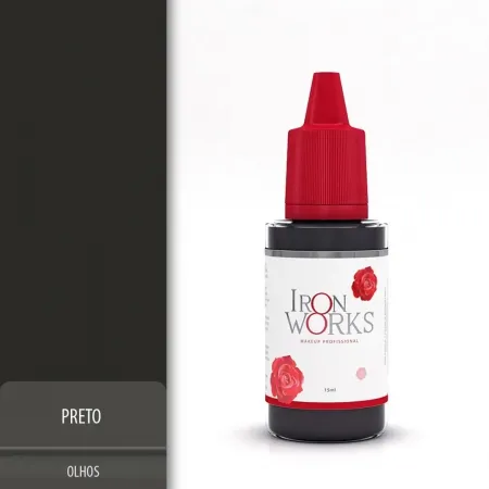 [392] PIGMENTO IRONWORKS 15 ML - PRETO