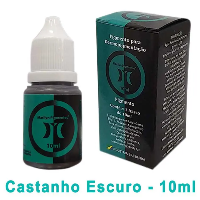 [343] PIGMENTO MARILYN 10 ML - CASTANHO ESCURO
