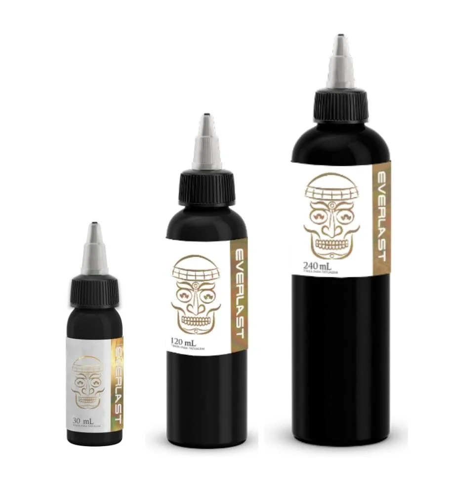 [497] TINTA P/ TATUAGEM OUTLINER BLACK - 30ML