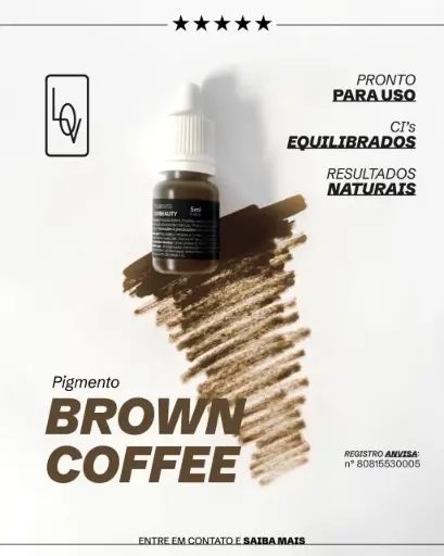 Pigmentos Lovbeauty Brown Coffee 5ml